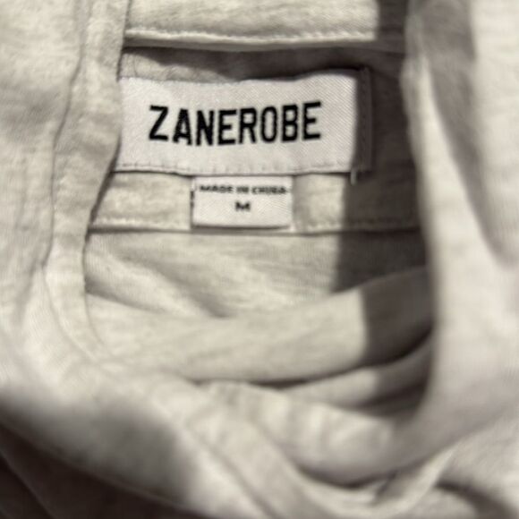 Zanerobe Gray Cotton Hoodie Size medium - Picture 3 of 4